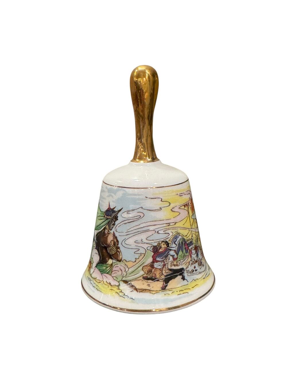 Danbury Mint The Fairy Tale Bells Aladdin Bone China Bell No. 4